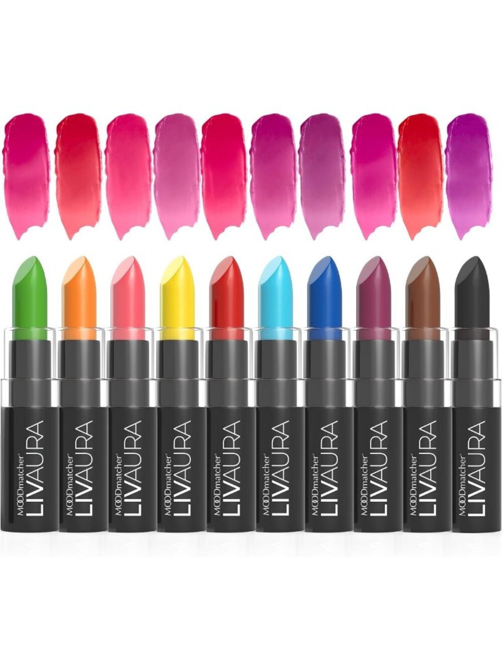 10 Pack Color Changing Moisturizing Lipsticks – Long Lasting, Smudge Proof, Easy
